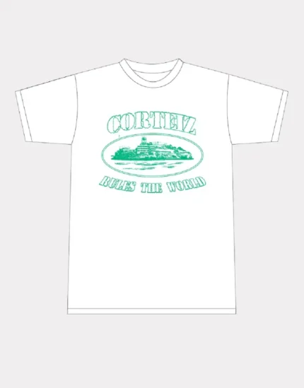 Corteiz Alcatraz T-Shirt Weiß