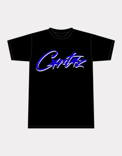 Corteiz Allstarz T-Shirt Schwarz/Blau