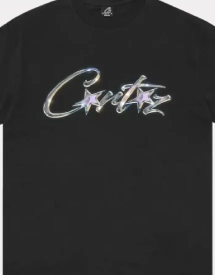 Corteiz Chrome Allstarz T-Shirt Black