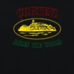 Corteiz OG Carni Alcatraz T-Shirt Schwarz