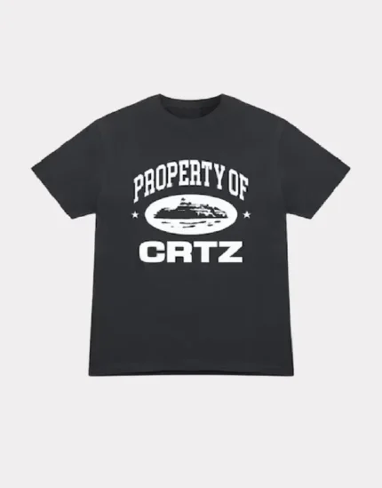 Corteiz OG Property Of Crtz T-shirt Black